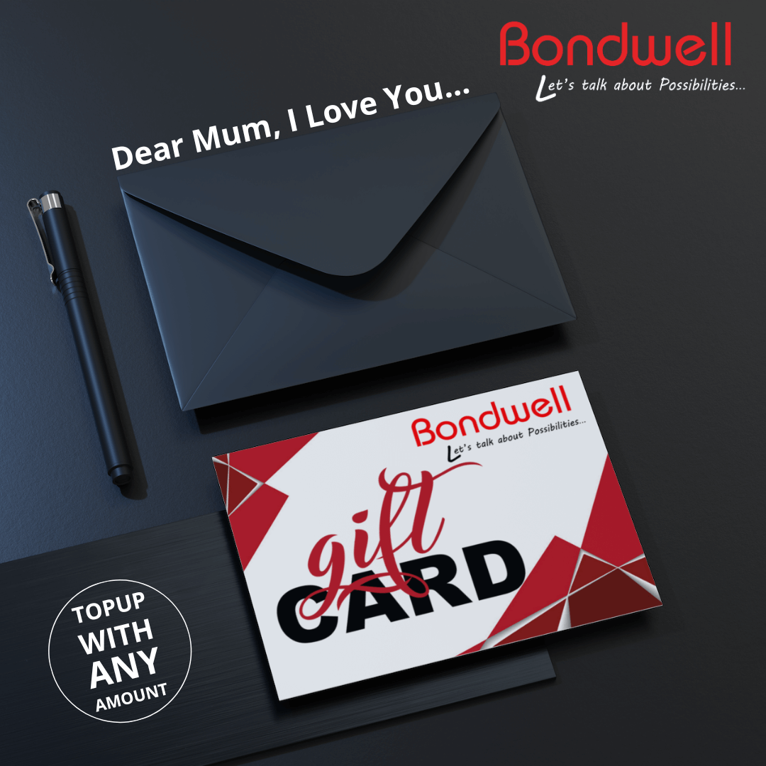 Bondwell Gift Card